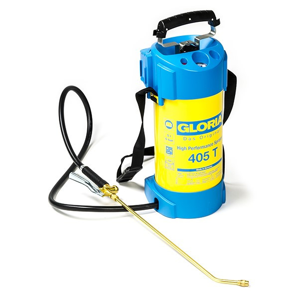 Drukspuit Gloria 5 liter (6 bar, Schouderband, Manometer) Gloria